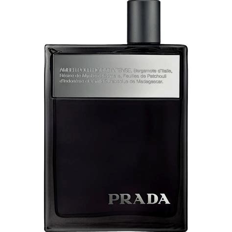 prada amber pour homme intense 50ml|prada amber aftershave for men.